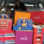 1 overflowing car